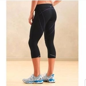 Athleta Quick Step Capri Leggings Workout Small Tall ST